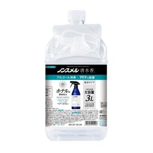 白元アース ノンスメル清水香(せいすいか) 無香 つめかえ大容量 3L 消臭スプレー 無香料 詰め替え