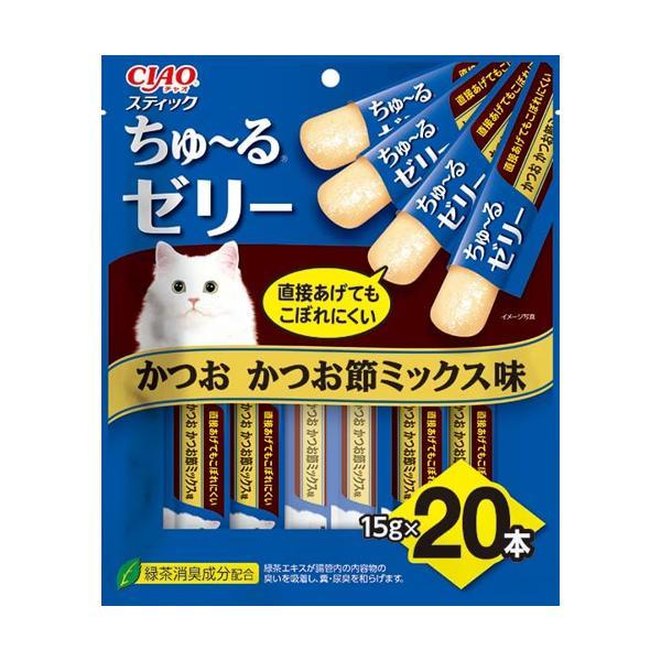 いなば チャオ スティックかつお かつお節ミックス味 15g×20本 猫用 ＣIAO