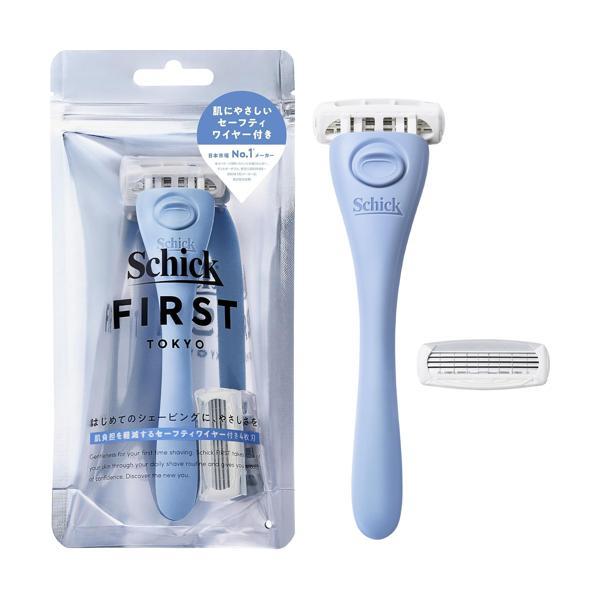 シック シックファースト シェービング ホルダー(刃付き＋替刃1コ) オーシャンブルー Schick