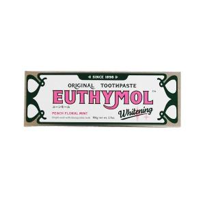 銀座ステファニー ユーシモール ホワイトピンク ピーチフローラルミントの香り 106g 歯磨き粉 EUTHYMOL