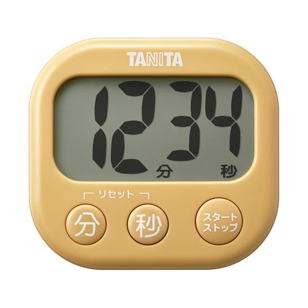 タニタ TD429YL 抗菌でか見えタイマー マスタードイエロー TANITA