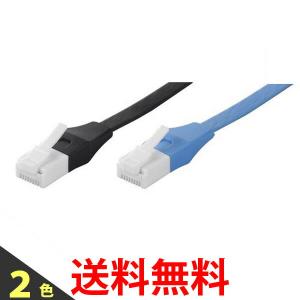 iBUFFALO ツメの折れないLANケーブル UTP Cat6a ストレート フラットタイプ 5m  BSLS6AFU50