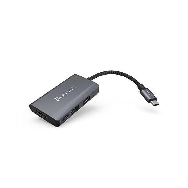 Adam Elements USB Type-C 2ポートハブ/PD/HDMI変換アダプター AAP...