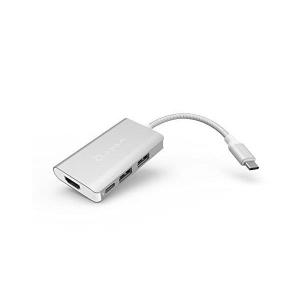 Adam Elements USB Type-C 2ポートハブ/PD/HDMI変換アダプター AAPADHUBA01MSL｜bestone1