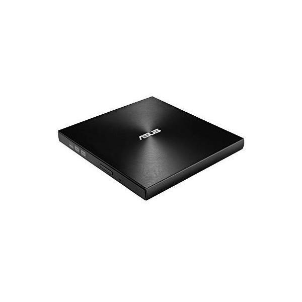 ASUS ブラック SDRW-08U9M-U BLK 外付けDVDドライブ バスパワーポータブル T...