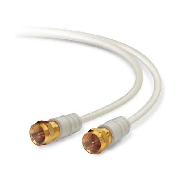 DXアンテナ アンテナケーブル 2K 4K 8K 対応 1m F形プラグ/F形プラグ 2C ライトグ...