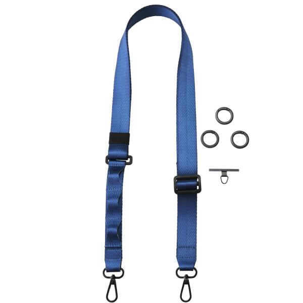 エレコム スマホショルダー ループ付き 幅30mm カラビナ×3 ステンレス シート×1 ペールネイ...