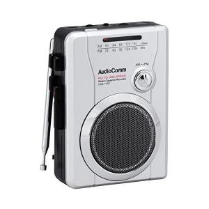 OHM AudioComm ラジオカセット AM/FM ラジオ番組録画可能 CAS-710Z｜bestone1