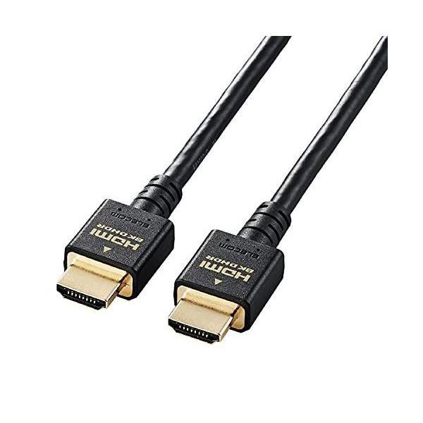 エレコム HDMI ケーブル 2m 8K×4K×2K対応 HDMI2.1 CAC-HD21E20BK