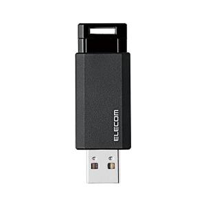 エレコム USBメモリ/USB3.1 Gen1/ノック式/オートリターン機能/32GB/ブラック｜bestone1