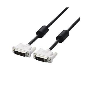 エレコム ディスプレイケーブル DVI-D24pin シングルリンク デジタル 1.5m ブラック CAC-DVSL15BK