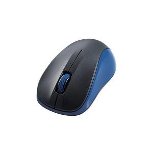 エレコム ワイヤレスマウス Bluetooth 静音 3ボタン Sサイズ 抗菌 ブルー M-BY10BRSKBU｜bestone1