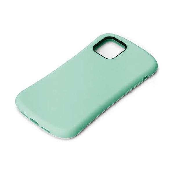 PGA Premium Style iPhone 12 mini用 シリコンタフケース ミントグリー...