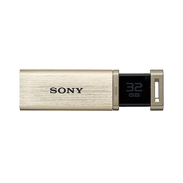 ソニー USBメモリ USB3.0 32GB ゴールド 高速タイプ USM32GQXN 国内正規品