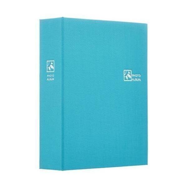 ナカバヤシ ファイル ポケットアルバム 160枚 L判 ピュアブルー TCPK-L-160-PB