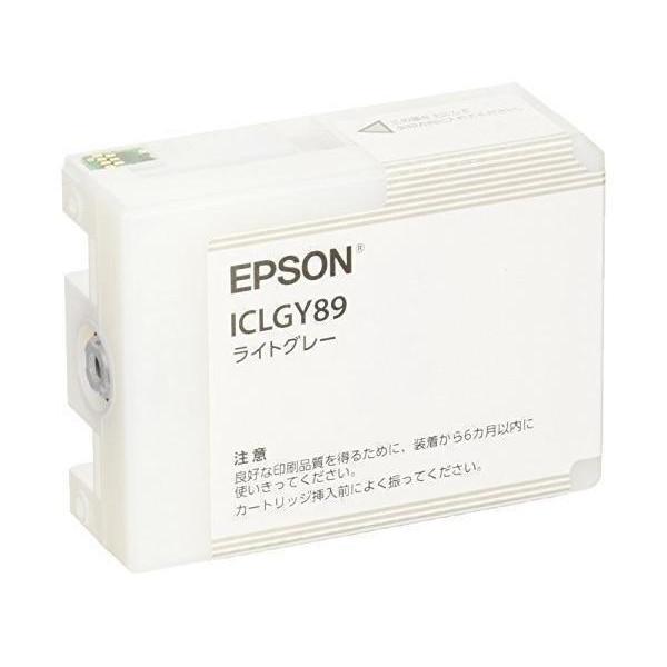 EPSON 純正インクカートリッジ ICLGY89 ライトグレー