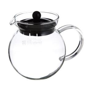 イワキ KT894T-BK 耐熱ガラス ティーポット ジャンピング