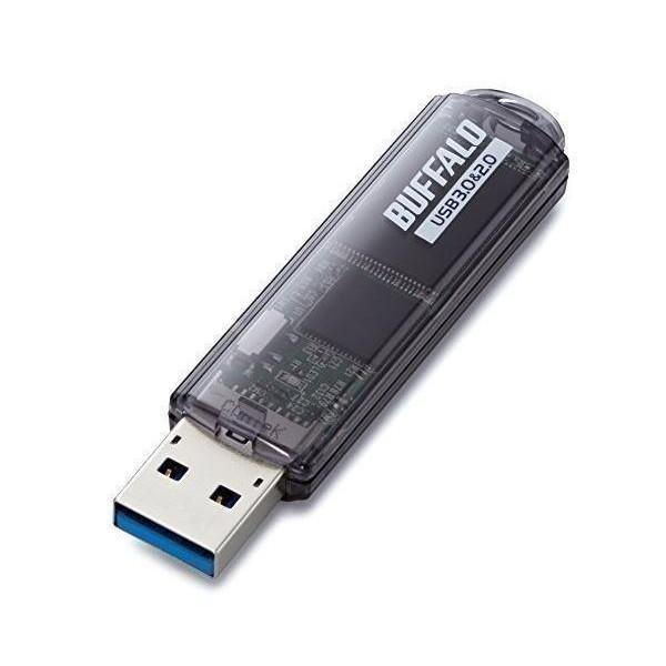 BUFFALO USB3.0対応 USBメモリ スタンダード 16GB ブラック RUF3-C16G...