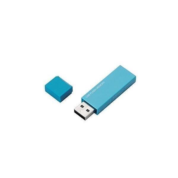 エレコム USBメモリ 16GB USB2.0 セキュリティ機能対応 ブルー MF-MSU2B16G...