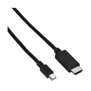 エレコム Mini DisplayPort (オス) - HDMI (オス) 変換ケーブル 2m ブラック AD-MDPHDMI20BK