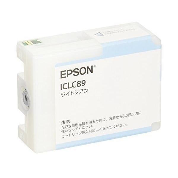 EPSON 純正インクカートリッジ ICLC89 ライトシアン