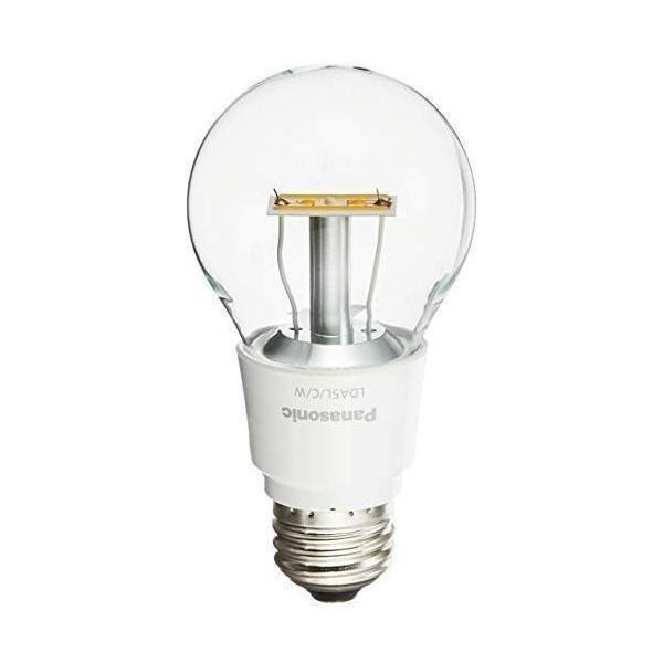 パナソニック LED電球 E26口金 電球40形相当 電球色相当(5.4W) 一般電球 クリアタイプ...