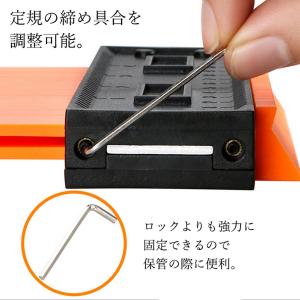 型取りゲージ 25cm コンターゲージ 輪郭ゲ...の詳細画像4