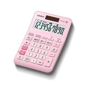 カシオ W税率電卓 10桁 税計算 ピンク ミニジャストタイプ MW-100TC-PK-N