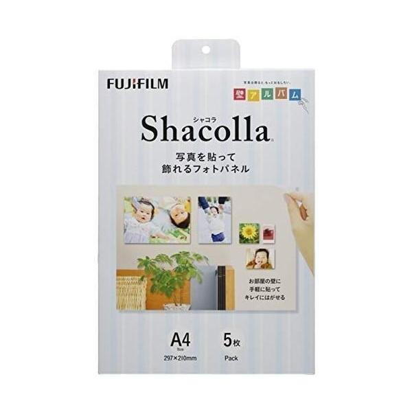 FUJIFILM 写真パネル shacolla(シャコラ) 5枚入 A4 WD KABE-AL A4...