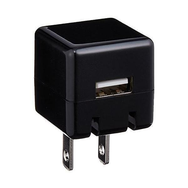 エレコム AC充電器 Walkman CUBE 1A USB1ポート ブラック