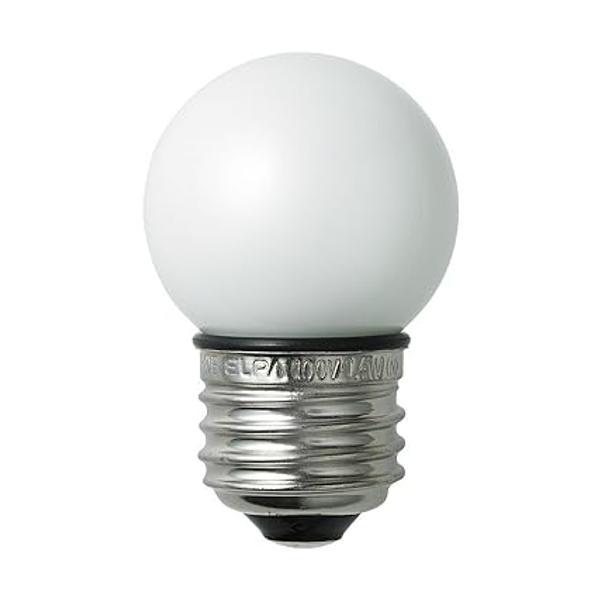 エルパ LED電球G40形 LED電球 照明 E26 昼白色相当 防水設計 IP65 LDG1N-G...