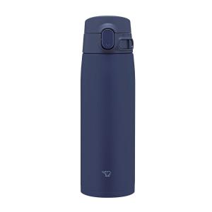 象印 SM-VB60-AM ステンレスマグ 600ml マリンブルー 大容量 シームレスせん 保温 保冷 ワンタッチZOJIRUSHI