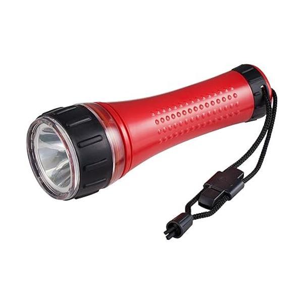 エルパ 電池が選べるライト 白色LED×1灯 防水仕様 IPX7(防浸形) DOP-300