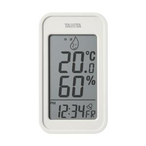 タニタ TT-589IV デジタル温湿度計 アイボリー TANITA