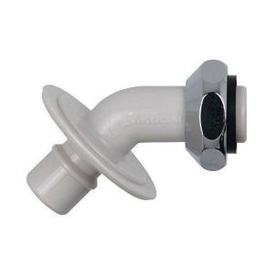 カクダイ 洗濯機用 取替簡単ニップル 呼13 万能ホーム水栓 対応 給水ホースをワンタッチ接続 樹脂製 ツバ付 7722