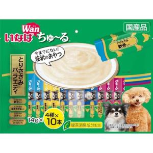 いなば ちゅ~る とりささみバラエティ 14g×40本 犬用おやつ