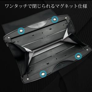 ゴミ箱 車 ブラック フック&マジックテープ固...の詳細画像2
