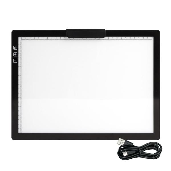 LED トレース台 ライトパッド A4 充電式 6段階調光＋無段階調光 Type-C充電 大容量バッ...