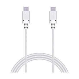 エレコム MPA-CC15PNWH USB ホワイト Type-C ケーブル USB PD対応 C to C 最大3Aで高速充電 1.5m