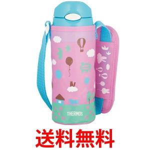THERMOS FHL-401F LP サーモス FHL401FLP 真空断熱ストローボトル ワンタッチ 400ml ライトピンク|1