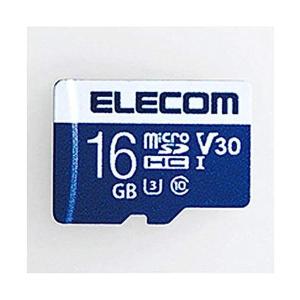 エレコム MicroSDHCカード データ復旧サービス付 ビデオスピードクラス対応 UHS-I U3 80MB s 16GB MF-MS016GU13V3R｜bestone1