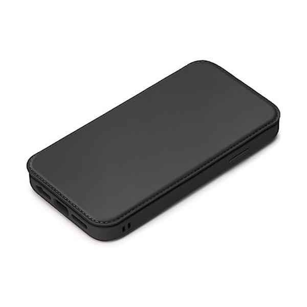 iPhone SE(第3・2世代) 8 7 6s 6用ガラスフリップケース ブラック PG-22MG...