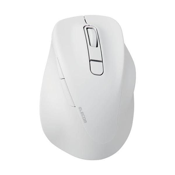 エレコム ワイヤレスマウス EX-G Bluetooth 静音 XLサイズ 5ボタン ホワイト M-...