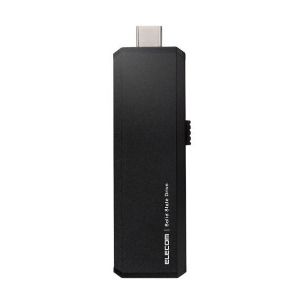 エレコム 外付けSSD 250GB USB3.2 ブラック ESD-EWA0250GBK