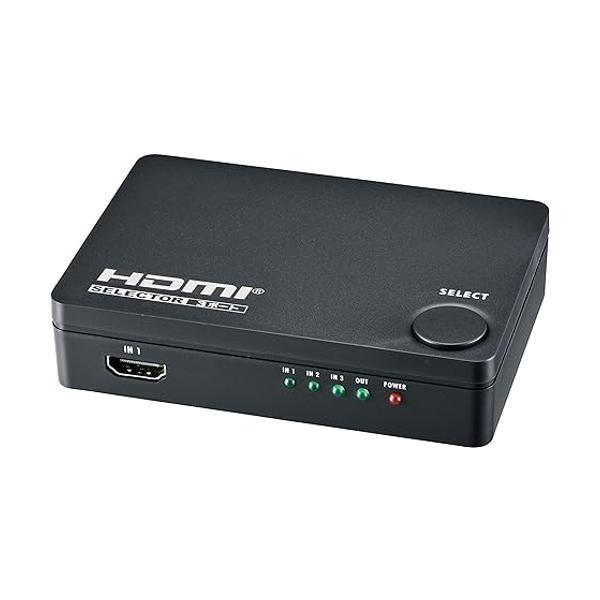 オーム 3ポート HDMIセレクター 黒 AV-S03S-K 05-0576 オーム電機