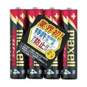 マクセル アルカリ乾電池 ボルテージ 単4形 4本 シュリンクパック入 LR03(T) 4P｜bestone1