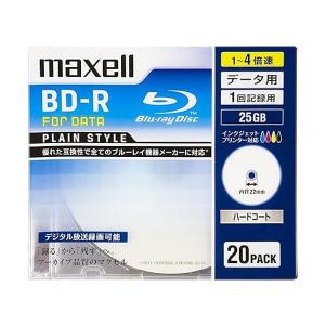 マクセル データ用ブルーレイディスク BD-R BR25PPLWPB.20S｜bestone1