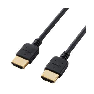 エレコム HDMI ケーブル 2m 4K × 2K対応 やわらか ブラック DH-HD14EY20BK｜bestone1