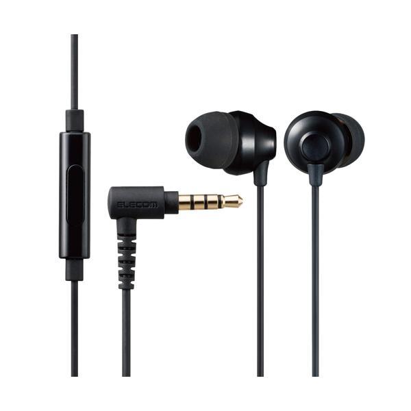 エレコム ステレオイヤホン カナル型 φ3.5mm マイク付 Fast Music F12C φ10...