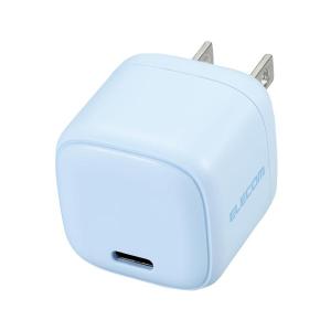 エレコム 充電器 Type-C 20W USB PD対応 USB-C 1ポート ブルー MPA-ACCP7320BU｜bestone1